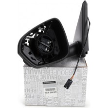 Tyc Dacia Duster Dış Ayna Elektrikli Isıtmalı Sensörlü Desenli Sol 2017- (Oem No:  963023958R)