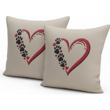 Hipder Baskılı Kırlent Seti