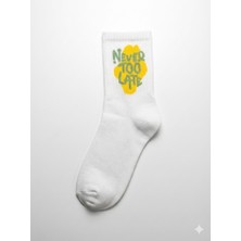 Triya Wear Studio - Desenli Soket Çorap