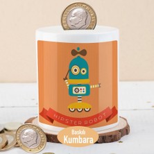 Asilmeydan Hipster Sevimli Robot Para Birikim Kumbarası-2147491827