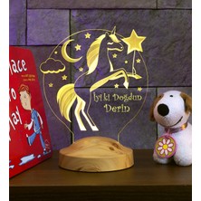 Unicorn Hediyesi, Tek Boynuzlu At, Kız Çocuk Odası Hediyesi, Kız Çocuk Odası Hediyesi Led Lamba