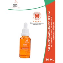 Goaje Skincare Balance Niacinamide Serum, Yağlı ve Karma Ciltler için Dengeleyici, 30 ml