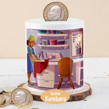 Asilmeydan Moda Tasarımcı Kadın Para Birikim Kumbarası-33099-1009