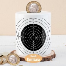 Asilmeydan Hedef Dart Tahtası Baskılı Para Birikim Kumbarası-4038