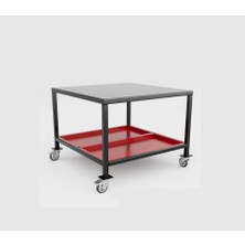 Dorf Motor Taşıma Arabası Sehpası 1000 x 1000 x 780MM