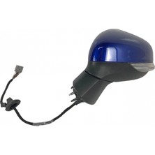 TŞT Ford Fiesta Ayna Elektrikli Isıtmalı Sinyalli Çever Aydınlatmalı Kör Nokta Uyarı Astarlı Sol 2017- (Oem No:  H1BB17E715CD)