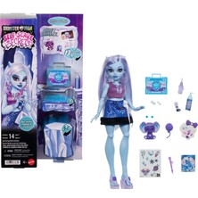 Monster High Monster Hıgh® Güzellik Sırları™ Abbey Bomınable™ Bebek ve 13 Gerçekçi Aksesuar JHK44
