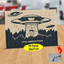 Asilmeydan Dünyaya Gelen Ufo 99 Parça Puzzle Yapboz Tablo-23-2147909766