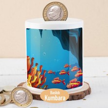Asilmeydan Deniz Altında Balık Sürüsü Para Birikim Kumbarası-1308-11072