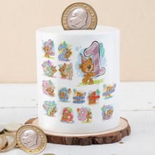 Asilmeydan Sayıları Öğreniyorum Sevimli Ayıcık Para Birikim Kumbarası-427