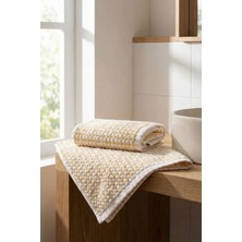 Goldstar Home Alba 2'li Yüz Havlusu Seti Sarı