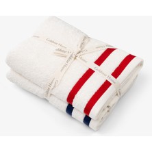 Goldstar Home Velora 2'li Yüz Havlusu Seti Krem | 50X90