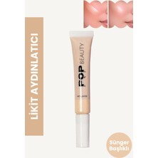 Pop Beauty Likit Aydınlatıcı 10 ml Yağsız Formül ile Anında Işıltı Sağlar