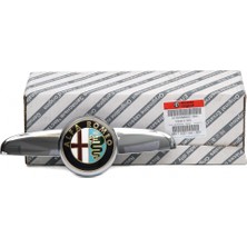 TŞT Alfa Romeo 2014-7 Ön Panjur Nikelaj Bandlı Üst 2005  (Oem No:  156058943)