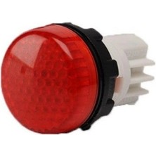 Emas Sinyal Lambası Kırmızı 22MM 220V  Korumalı