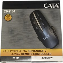 Cata 4lü Aydınlatma Kumandası - CT-9154