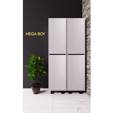 Neef Kombi & Erzak Dolabı Mega Boy Ikili Demonte 210'LUK