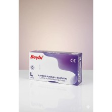CoreMed Beybi Lateks Pudralı Eldiven L