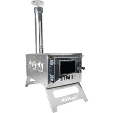 Nurgaz Katlanır Krom Soba