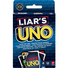 Mattel Uno Liars Kartlar | Yetişkinler, Çocuklar, Aileler, Partiler ve Oyun Gecelerine Yönelik JLH43