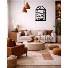 Zmt Design Lazer Kesim Kuş Duvar Tablosu