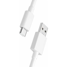 Day Oppo Reno 5 Lite Uyumlu Super Vooc Şarj ve Data Kablosu Orijinal 1 Metre Type-C
