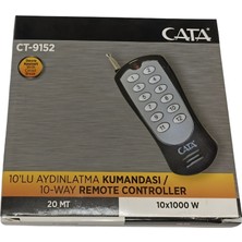 Cata 10LU Aydınlatma Kumandası - CT-9152