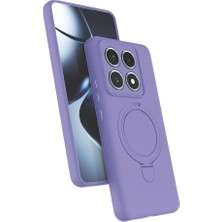 Magicool Xiaomi Mi 14T Pro Regal Magsafe Standlı Kapak - Lila