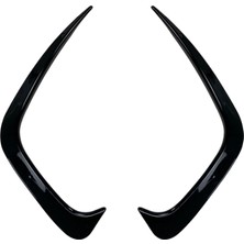 Ramm Bmw G20 Arka Tampon Bıçağı Sağ+Sol Parlak Siyah