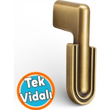 Nzb Mobilya Dolap Çekmece Dolap Düğme Kulp Kulbu Kulpları Antik Sarı Metal Kulp Tek Vidalı Düğme
