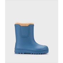 Igor W10340-401 Verona Borreguito Çocuk Yağmur Çizmesi Erkek Platform Topuklu Mavi