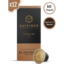 Kafeingo El Salvador Shasta Kapsül Kahve 120 Adet (Nespresso Uyumlu)