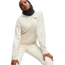 Puma Better Essentials Kapşonlu Kadın Ekru/ Bej Sweatshirt 67598899