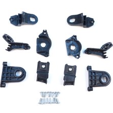 Bross Otomotiv Seat Leon Mk3 5f 2012-2020 5F0998225 5F0998226 Için Sağ Sol Ön Far Ayak Tamir Seti