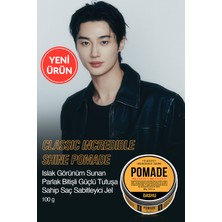 Güçlü Tutuş ve Islak Görünüm Sunan Saç Sabitleyici Jel Dashu Classic Incredible Shine Pomade 100G
