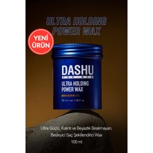 Ultra Güçlü, Kalıntı ve Beyazlık Bırakmayan, Besleyici Dashu For Men Premium Ultra Holding Power Wax
