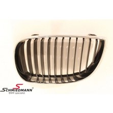 TŞT Bmw 1 Serisi Ön Panjur Nikelaj Sıyah Sol 2004- 2007 (Oem No:  51137127227)