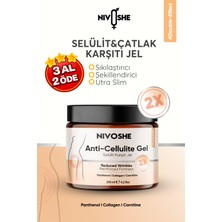 Nivoshe Selülit ve Çatlak Giderici Vücut Şekillendirici Sıkılaştırıcı Toparlayıcı Jel Body Gel 250ML