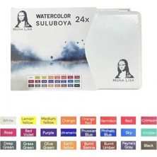 Supertrend Mona Lisa Profesyonel Tablet Sulu Boya Seti 24 Renk
