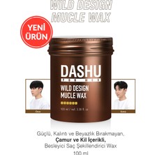 Güçlü, Kalıntı Bırakmayan, Çamur ve Killi, Besleyici Dashu For Men Premium Wild Design Mucle Wax