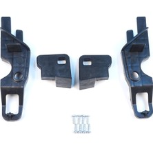 Bross Otomotiv Peugeot 301 2012-2017 Makyajsız Kasa 9675139480 9675138980 Için Sağ Sol Ön Far Ayak Tamir Seti