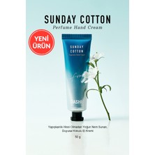 Nemlendirici, Hafif Dokulu Unisex Parfümlü El Kremi Dashu Sunday Cotton Perfume Hand Cream