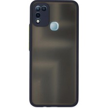 Magicool Infinix Hot 10 Play Kılıf Montreal Silikon Kapak - Lacivert