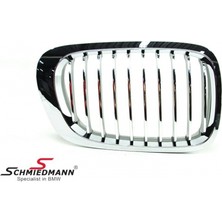 TŞT Bmw 3 Serisi Coupe Ön Panjur Nikelaj Siyah Sağ 1998-2003 (Oem No:  51138208686)