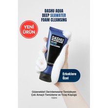Çok Amaçlı Temizleme ve Tıraş Köpüğü Dashu Mens Aqua Deep Seawater Foam Cleansing