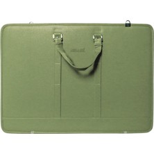 Supertrend Bback Deri Körüklü Proje Resim Çantası 40X55 Cm. Mint Yeşili