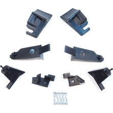 Bross Otomotiv Ford Transit Tourneo Courier Mk1 2013-2022 ET7613W030 ET7613W029 Için Sağ Sol Ön Far Ayak Tamir Seti