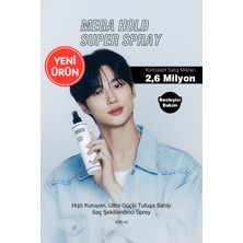 Hızlı Kuruyan, Ultra Güçlü Saç Şekillendirici Sprey Dashu For Men Mega Hold Super Spray 250 ml