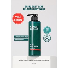 Akneye Eğilimli Ciltler Için Nazik Peeling Etkili Duş Jeli Dashu Daily Acne Relax Body Wash