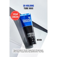 Hijyenik Kullanım Sunan Kalıntı Bırakmayan Ultra Güçlü Dashu Play 3D Extreme Holding Tube Wax 200ML